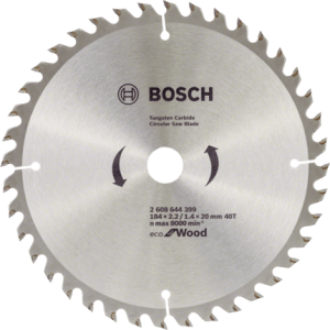 Пильный диск Bosch Eco for Wood 184x2,2x20-40T (2608644399) для GKS140