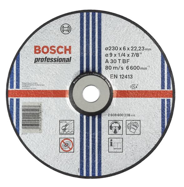 Коло зачистне Bosch 230х6 мет. (2608600228)
