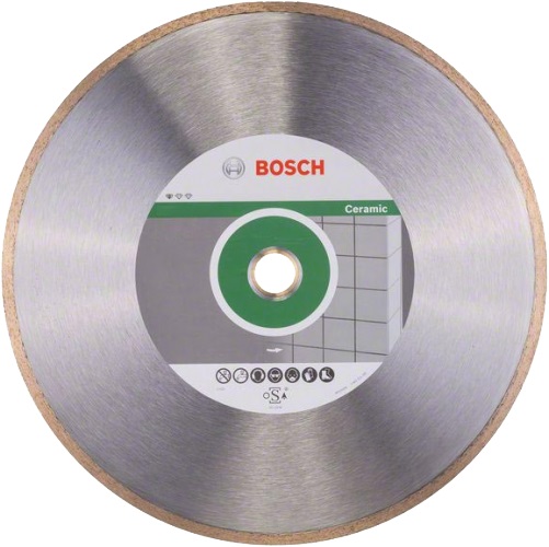 Діамантовий диск Standart for Ceramic, 180 x 25,40 мм, Bosch (2608602536)