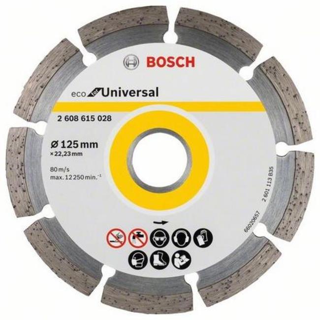 Алмазний диск ECO Universal (125х22.2 мм) Bosch (2608615028) 