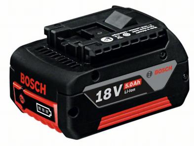 Аккумуляторная батарея Li-ion Bosch GBA 18 V, 5 Ач (1600A002U5) 