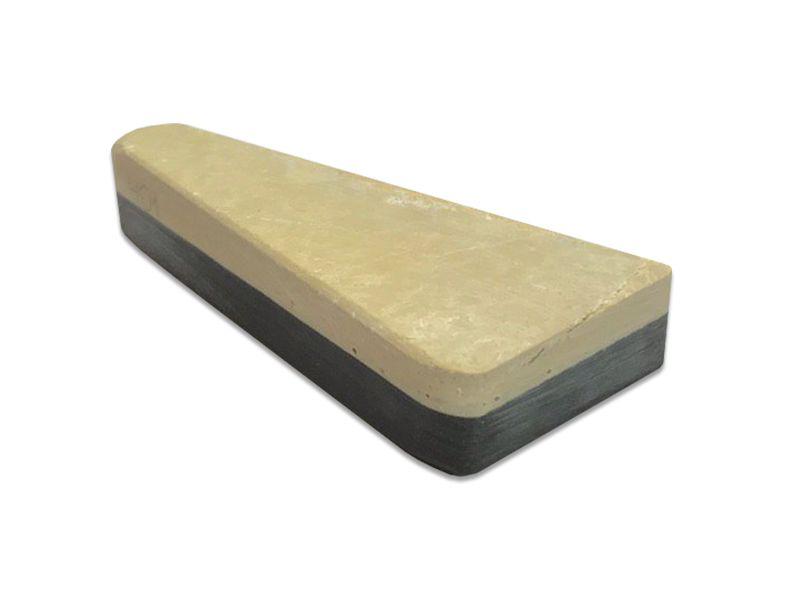 Камень точильный (Coticule Schist) 30мм*50мм (площадь) 12-18 cm2, 8000/0 Grit, гранатовый сланец и подложка (401AC) 