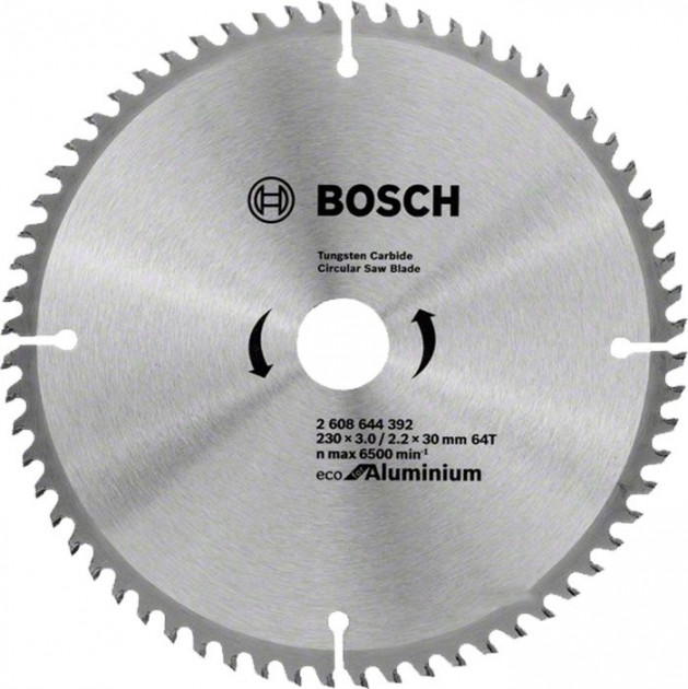 Пильный диск Bosch Eco for Aluminium 230x3x30-64T (2608644392) 