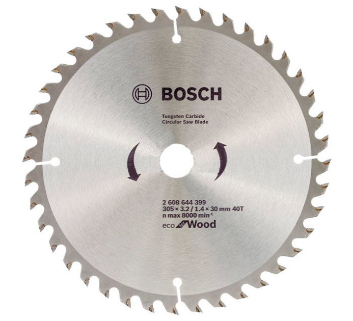 Пильний диск Bosch Eco for Wood 305x3,2x30-40T (2608644385) 