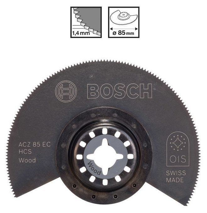 Сегментоване пиляльне полотно Bosch HCS ACZ 85 EC Wood (2608661643)