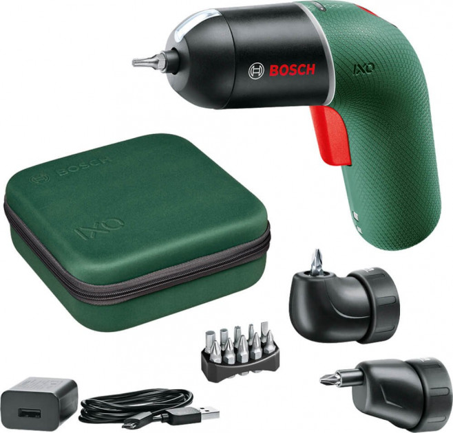 Аккумуляторная отвертка Bosch IXO 6 Set (06039C7122) 