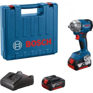 Гайковерт акумуляторний ударний GDS 18V-350 Bosch (06019M5021)