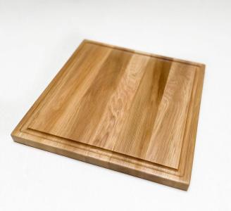 Сервірувальна дошка для нарізки LUXURY 250 х 250 мм (Граб) (2525018G)
