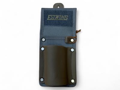 Чохол для молотків на пояс з додатковою кишенею. Шкіра та полієстер 1800D, Estwing, арт.13-94754