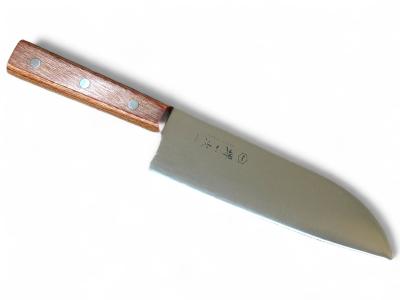 Ніж кухонний Santoku 180 мм лезо, нержавійка INOX 57HRC, Sakai Ichiji HONMAMON (4988424141003)