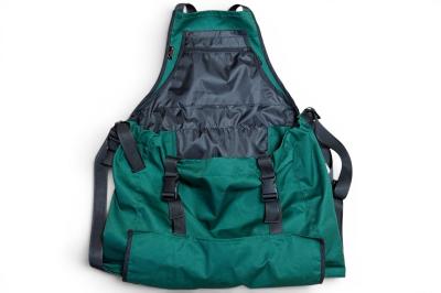 Фартух садовий з кишенями для інструментів і збору врожаю, зелений, арт. GTA-GR