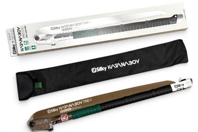 Пила складна Silky Katanaboy 700-4, 700 мм довжина, 4 зуб/30 мм, з чохлом, (760-70)