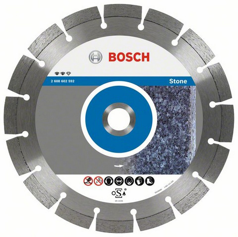 Круг алмазний Bosch Expert for Stone 125 x 22,23 x 2,2 x 12 mm (2608602598)