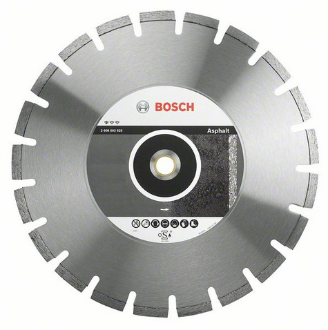 Круг алмазний Bosch Standard for Asphalt 400 x 20/25,40 x 3,6 x 10 mm (2608602626)