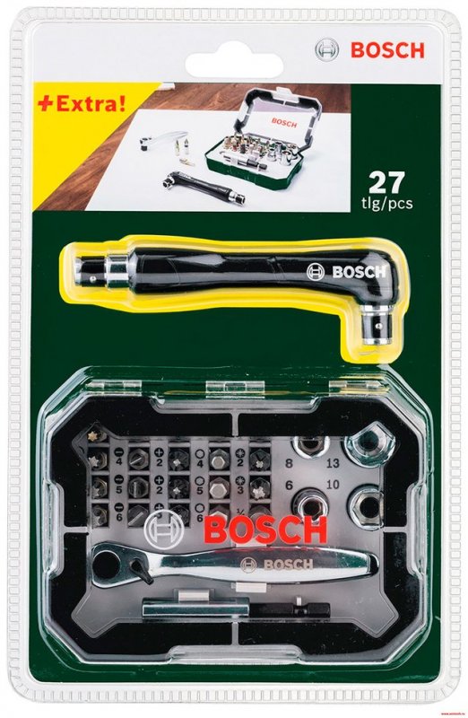 Набор бит Bosch Promobasket Set - 27 (2607017392) 