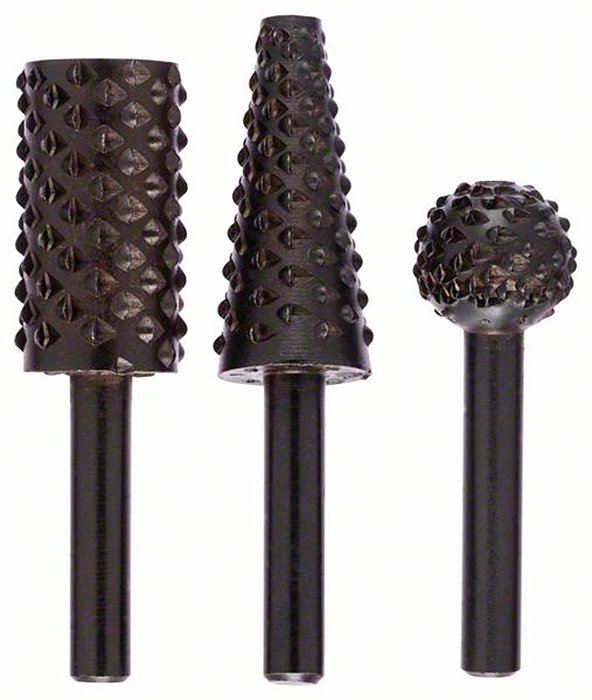 Набір ручних фрез Bosch 61×16 мм, 3 шт (1609200307)