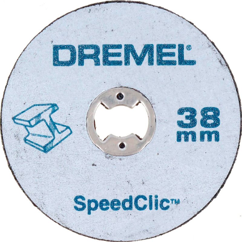 Круг Dremel SpeedClic металлический отрезной 38 мм SC456 (2615S456JC) 
