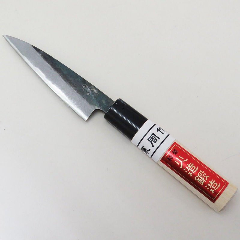 Нож кухонный Paring 105 мм лезвие, Shirogami #2, магнолия, HONMAMON (4573200705526) 