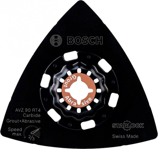 Шліфпластина Bosch AVZ 90 RT4, 90 мм, зерн. 40 (2608662906) 