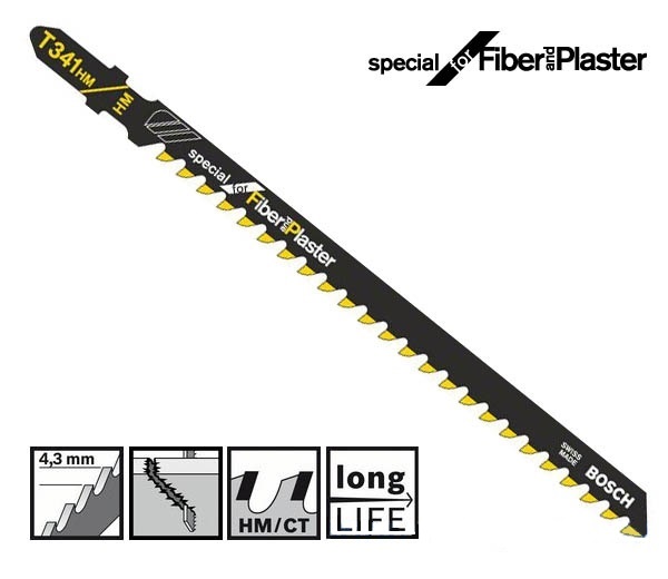 Пильні полотна Bosch T 341 HM 3шт. (2608633176)