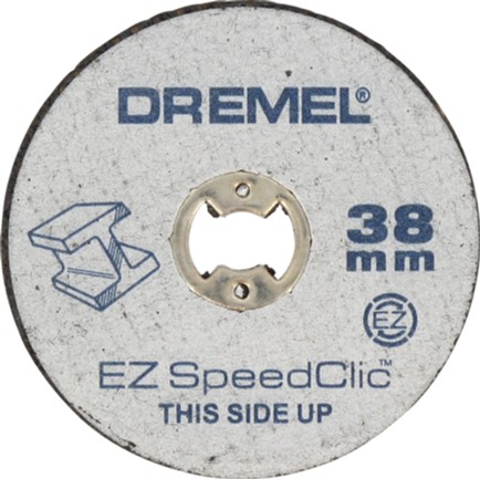 Круг отрезной по металлу DREMEL SpeedClic SC456B (12 шт) 
