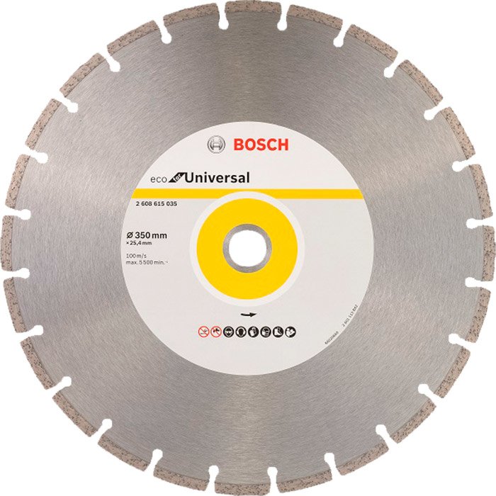 Діамантовий диск Bosch ECO Universal 350-25 (2608615035) 