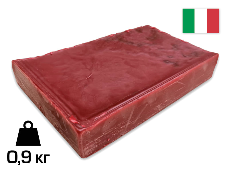 Віск для щеплення червоний (брусок) Plastifina 3535 Agrichem (приблизно 0,9 кг) Італія (51935356N) 