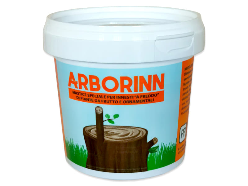 Мастика Arborinn 0.25 кг для загоєння ран (вода 35%, карбонат кальцію 30%, каніфоль 35%) (5010001N) 