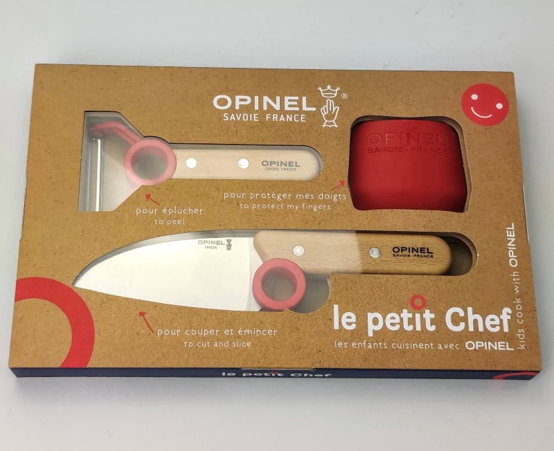 Opinel Le Petit Chef Set набір із трьох предметів (001746) 