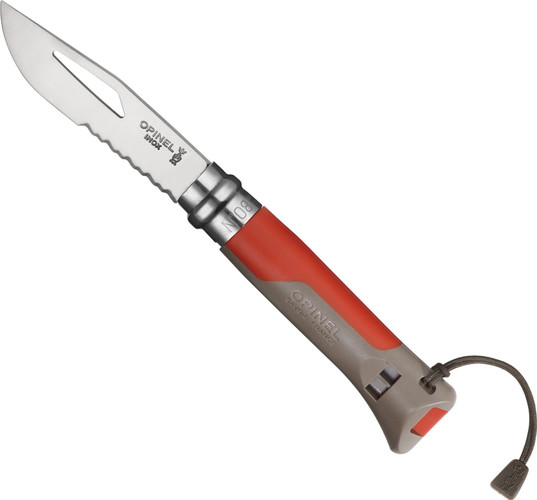 Opinel N°8 Outdoor Earth-Red (001714)