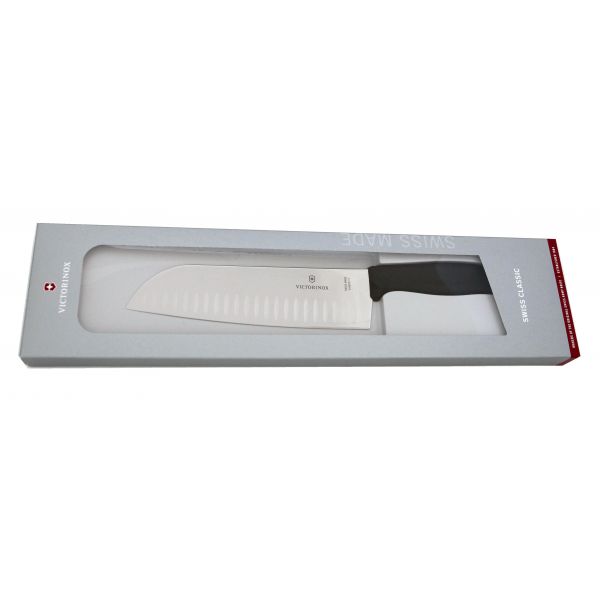 Кухонный нож Victorinox SwissClassic Santoku, 17 см (Vx68523.17G) 