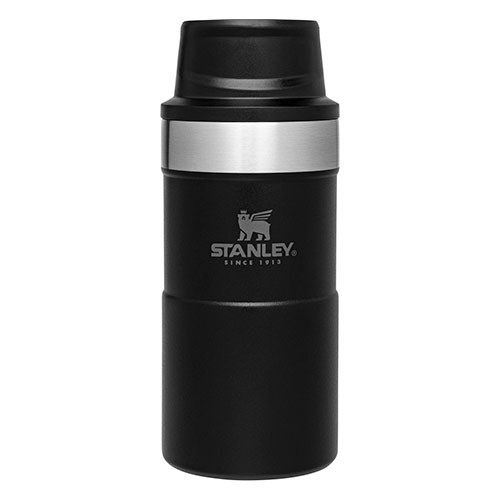 ТЕРМОЧАШКА STANLEY CLASSIC TRIGGER-ACTION 0.25Л MATTE BLACK (6939236382830)