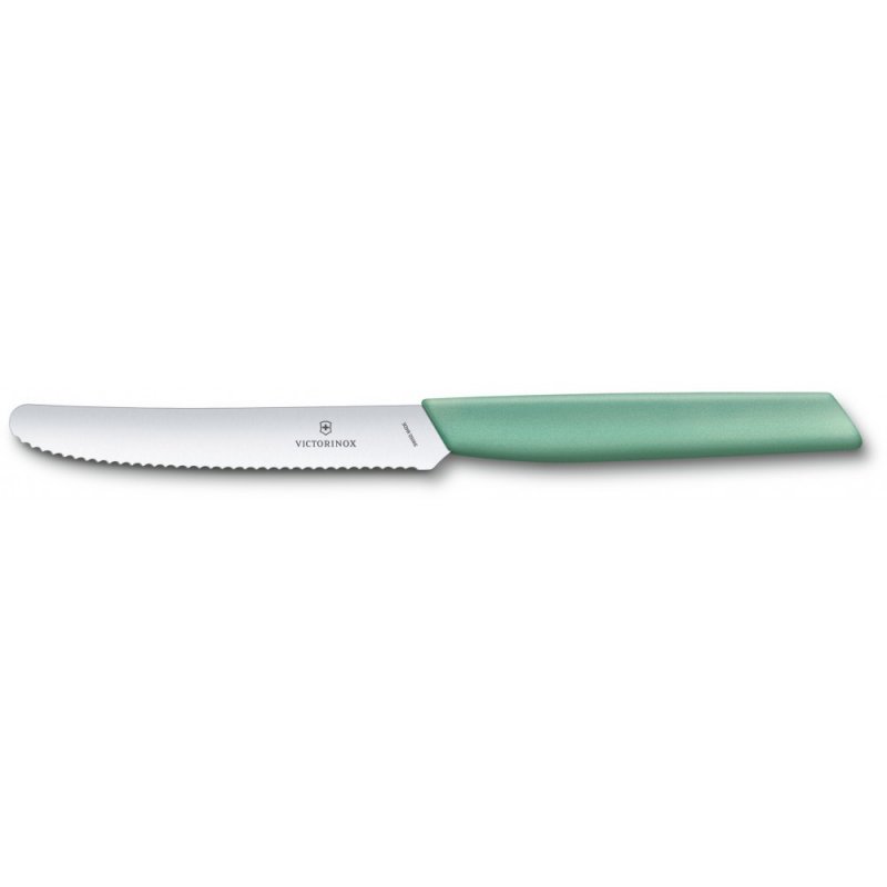 Кухонный нож Victorinox Swiss Modern Tomato&Sausage, 11 см (Vx69006.11W41) 